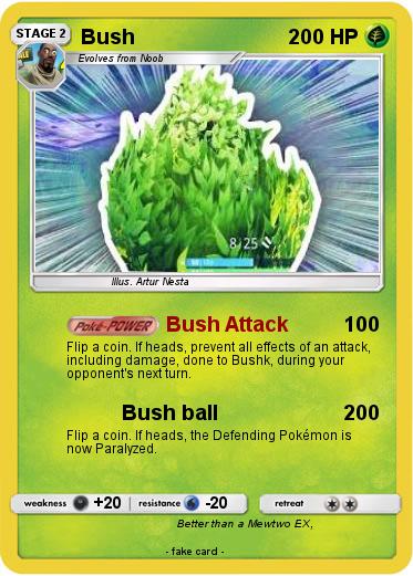 Pokemon Bush
