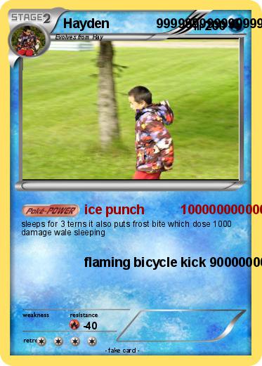 Pokemon Hayden             999999999999999999999