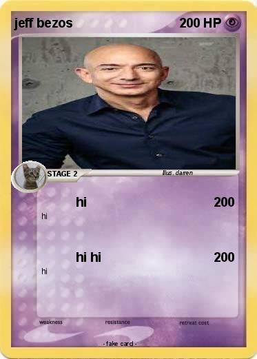 Pokemon jeff bezos