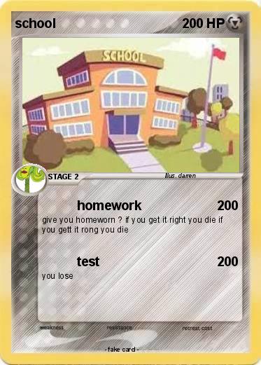 Pokemon school