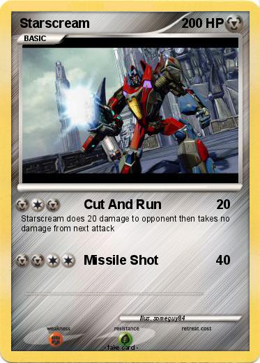 Pokemon Starscream