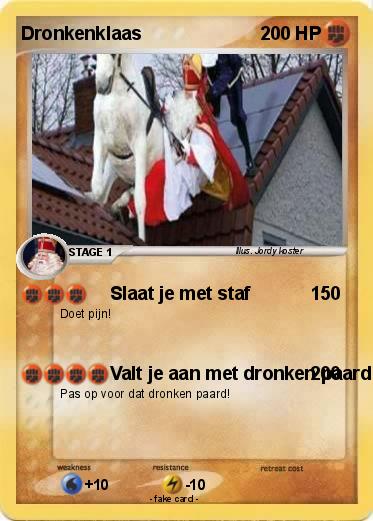 Pokemon Dronkenklaas