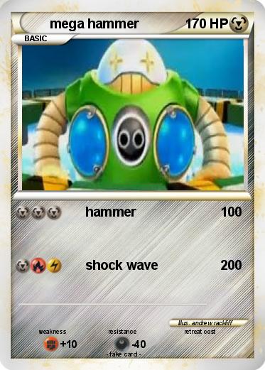 Pokemon mega hammer