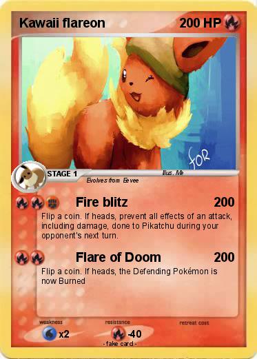 Pokemon Kawaii flareon