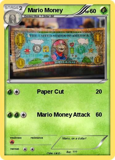 Pokemon Mario Money