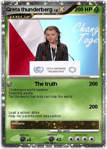 Pokemon Greta thunderberg