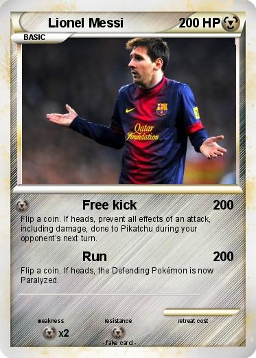 Pokemon Lionel Messi