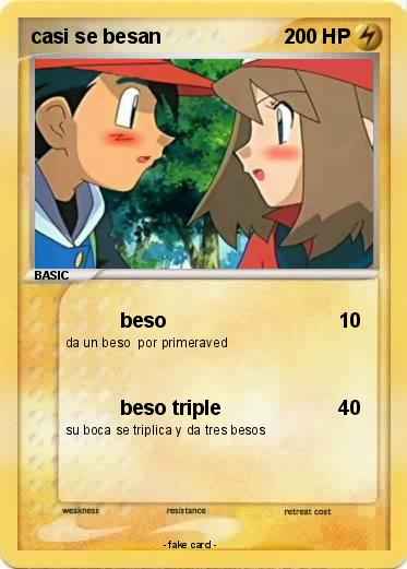 Pokemon casi se besan