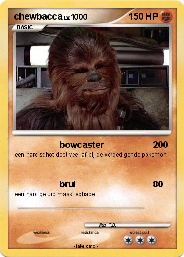 Pokemon chewbacca