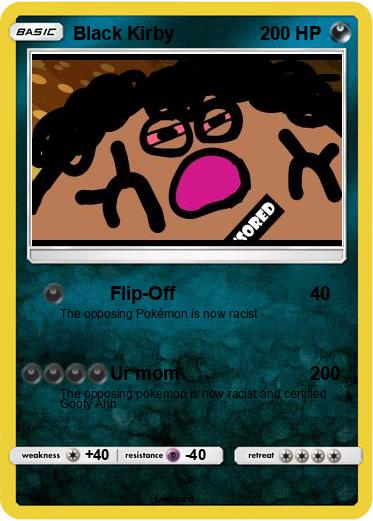 Pokemon Black Kirby