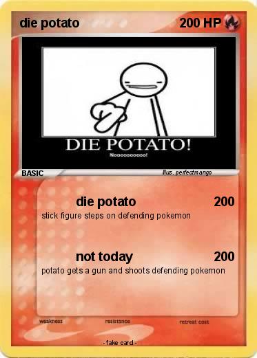 Pokemon die potato