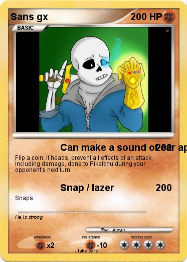 Pokemon Sans gx