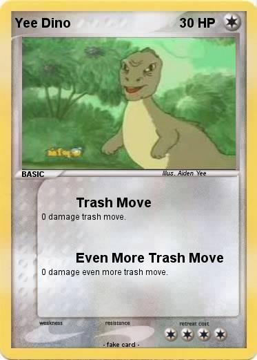 Pokemon Yee Dino