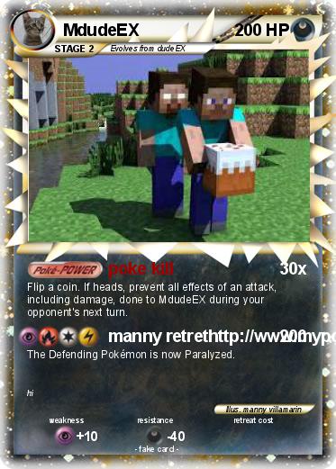 Pokemon MdudeEX
