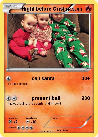 Pokemon Night before Cristmas