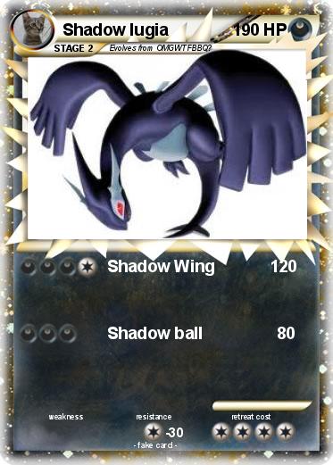 Pokemon Shadow lugia
