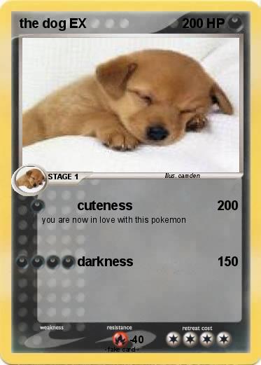 Pokemon the dog EX