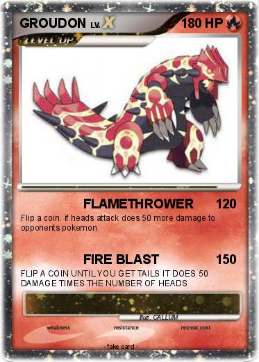 Pokemon GROUDON