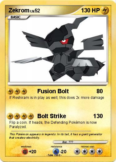Pokemon Zekrom