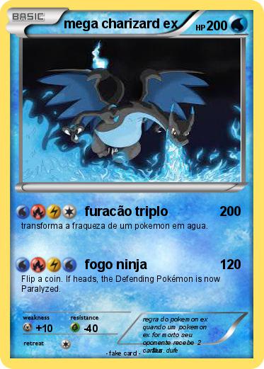 Pokemon mega charizard ex