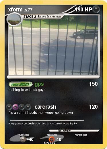 Pokemon xform