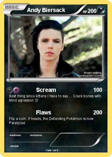 Pokemon Andy Biersack