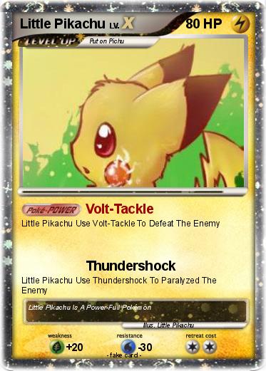 Pokemon Little Pikachu