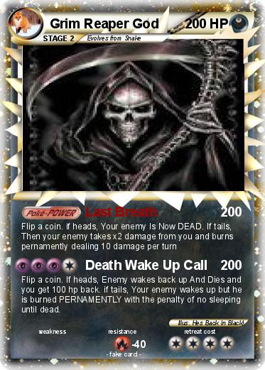 Pokemon Grim Reaper God