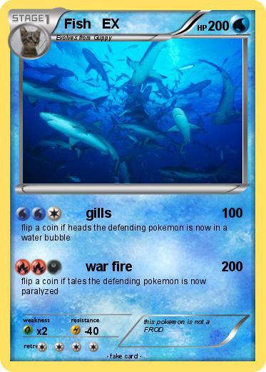 Pokemon Fish   EX