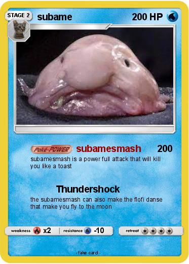Pokemon subame