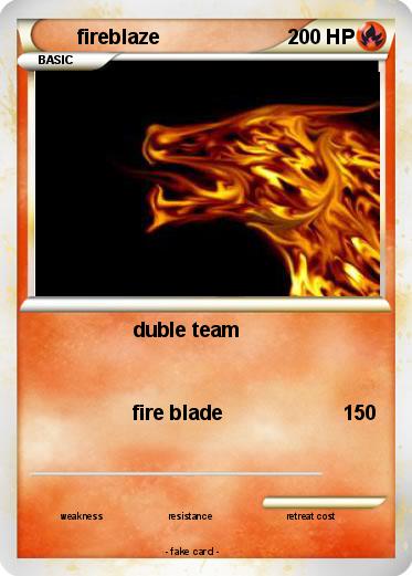 Pokemon fireblaze
