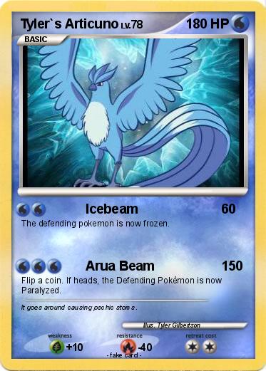 Pokemon Tyler`s Articuno