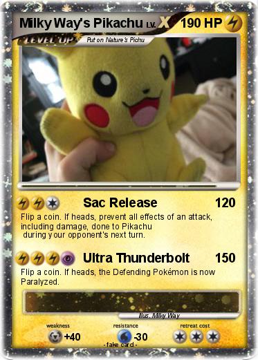 Pokemon Milky Way's Pikachu