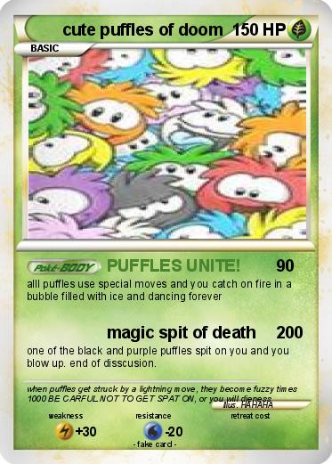 Pokemon cute puffles of doom