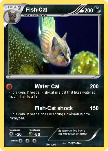 Pokemon Fish-Cat
