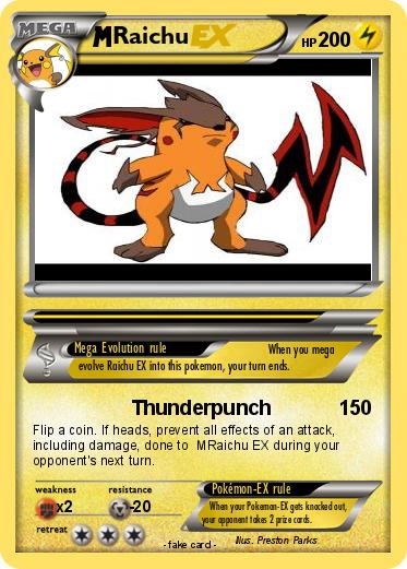 Pokemon Raichu