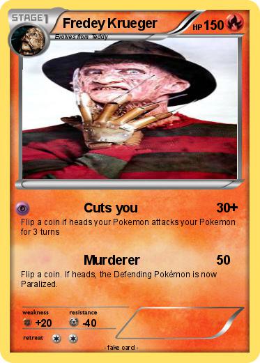 Pokemon Fredey Krueger