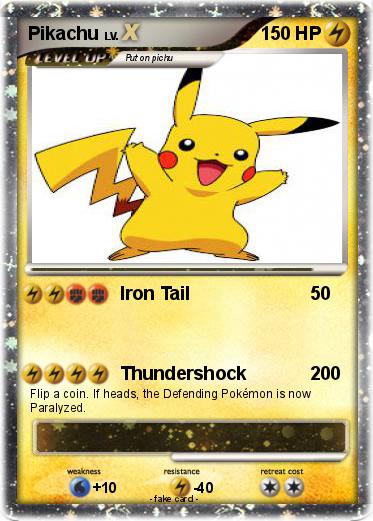 Pokemon Pikachu