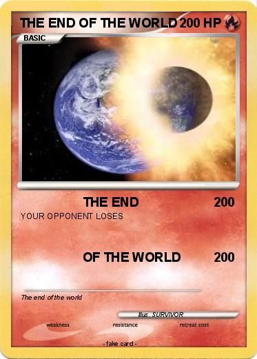 Pokemon THE END OF THE WORLD