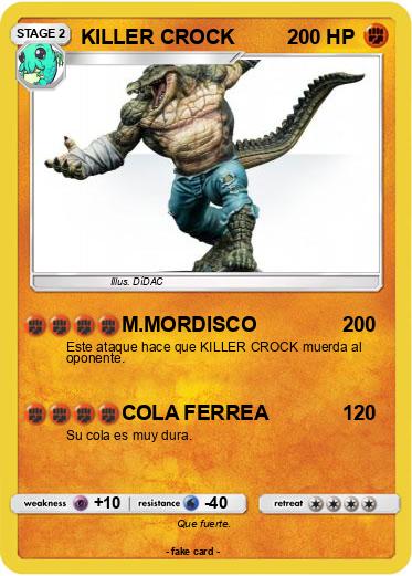 Pokemon KILLER CROCK