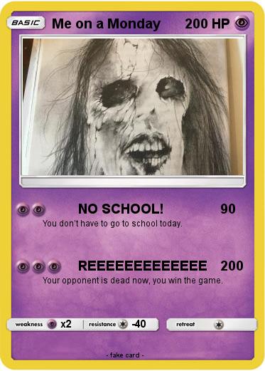 Pokemon Me on a Monday