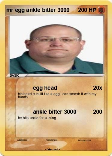 Pokemon mr egg ankle bitter 3000