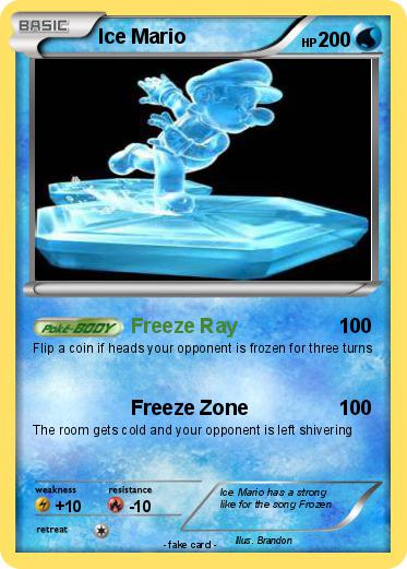 Pokemon Ice Mario