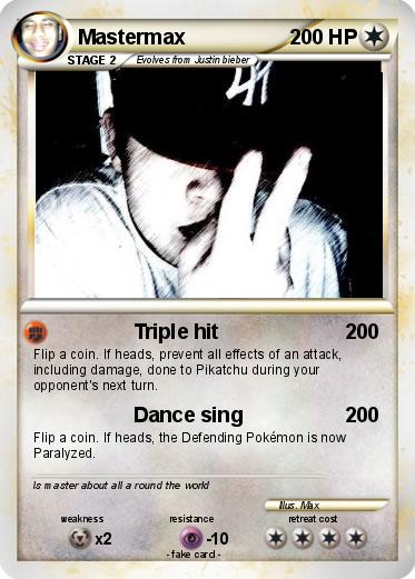 Pokemon Mastermax