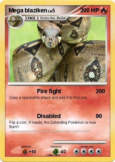 Pokemon Mega blaziken