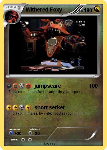 Pokemon Withered Foxy