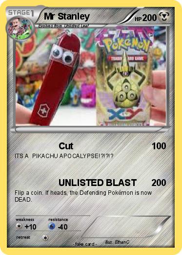 Pokemon Mr Stanley