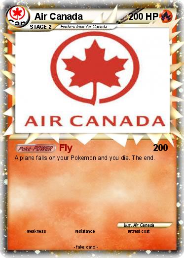 Pokemon Air Canada