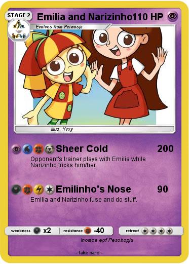 Pokemon Emilia and Narizinho