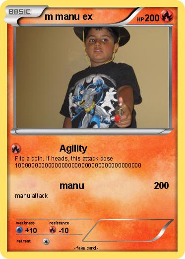 Pokemon m manu ex